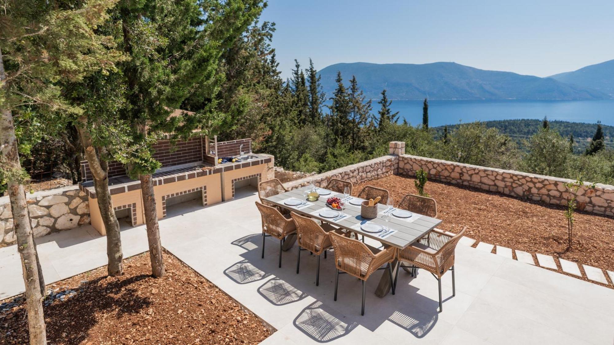 Fiscardo Sunny Villas 피스카던 외부 사진
